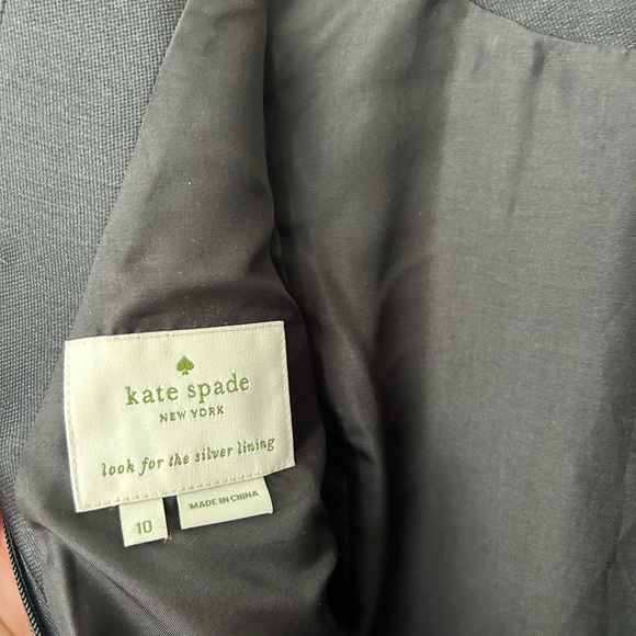 Kate Spade Black Cocktail Dress with Jewelled Collar Size 10 - Picture 5 of 8